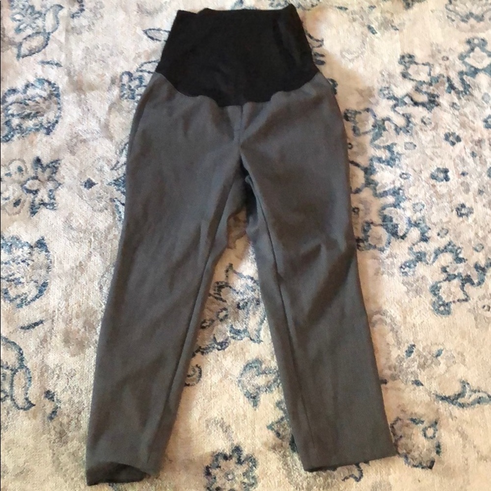 Loft maternity work pants